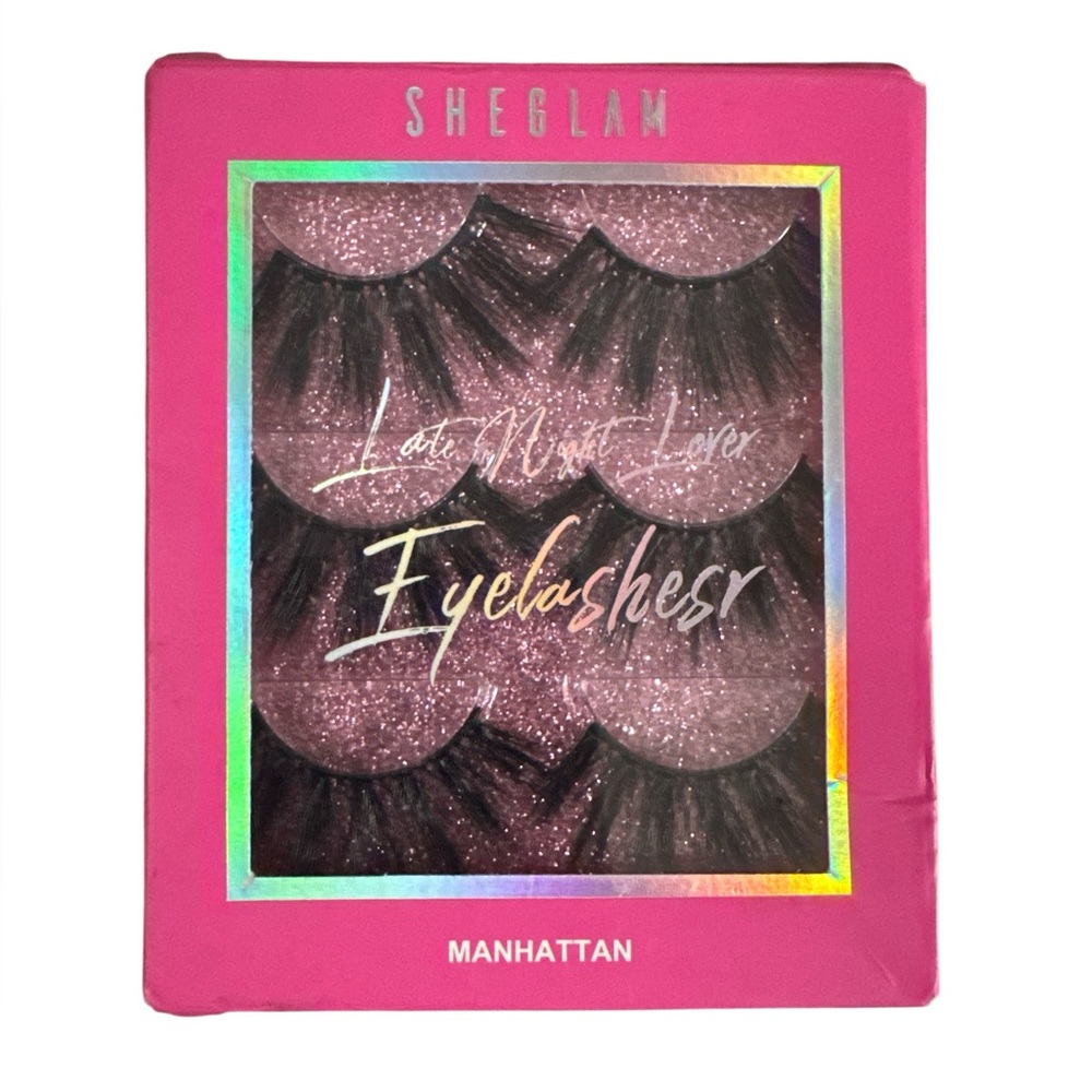 SHEGLAM Late Night Lover Eyelashes False Eyelashes Beauty Enhancement NIB NWT